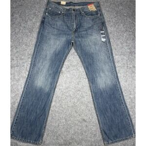 Levi's 527 Jeans NWT Mens 36x34 Blue Medium Wash Slim Bootcut Denim